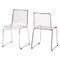 Baxton Studio Lino Transparent Clear Acrylic Dining Chair, PR 49-3417 - alternate 1